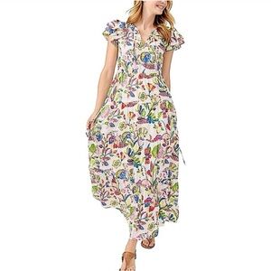 J. McLaughlin Fram Maxi Dress Medium Floral